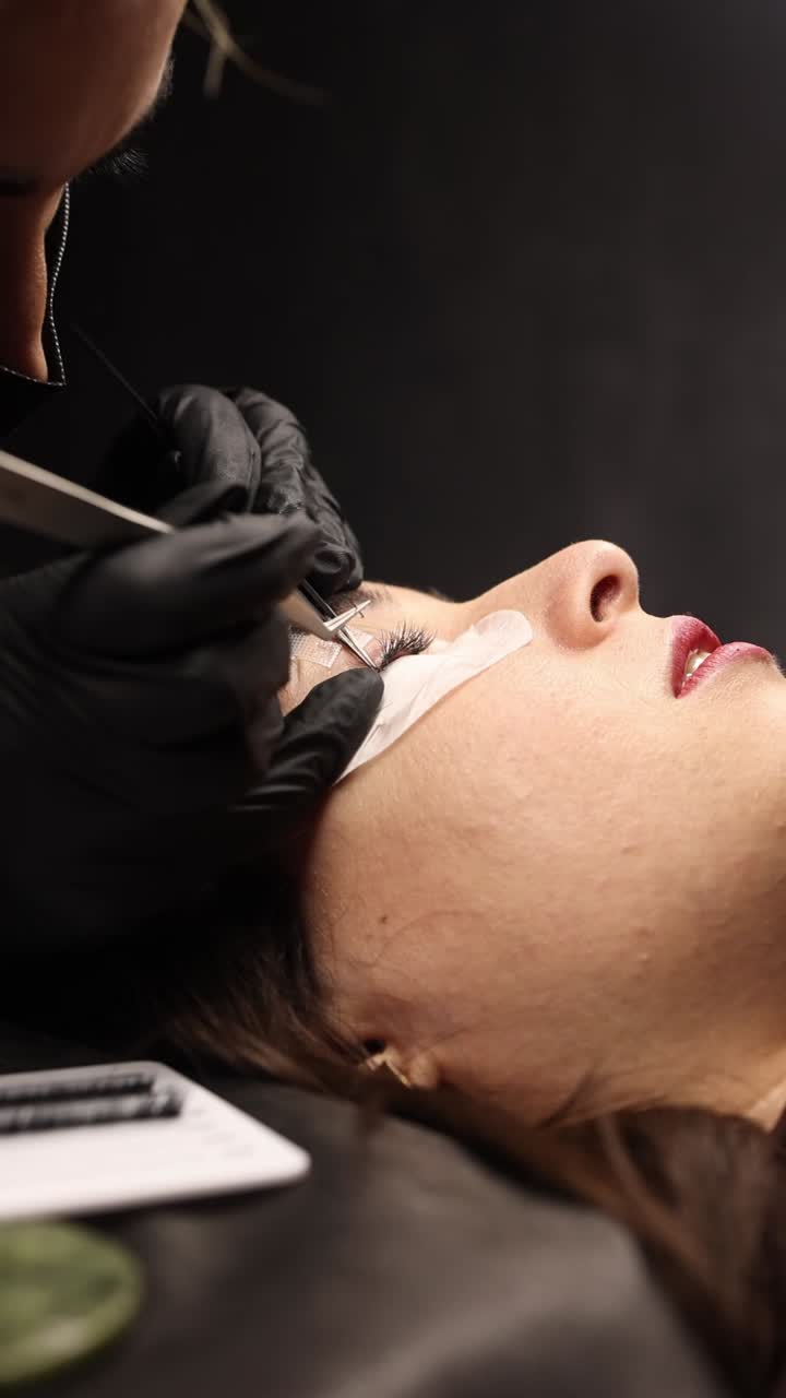 Verfahren zur Verlängerung der Wimpern