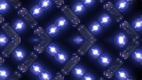 abstract glowing geometric pattern