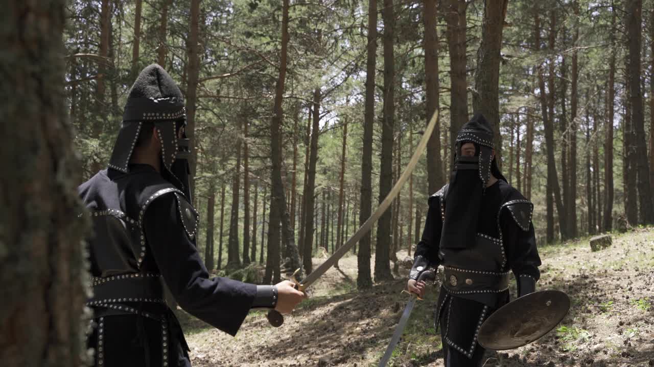 los soldados guerreros.