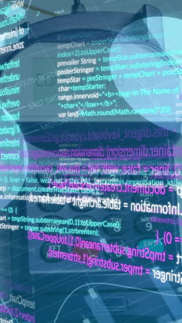 animación del procesamiento de datos a través de una calculadora