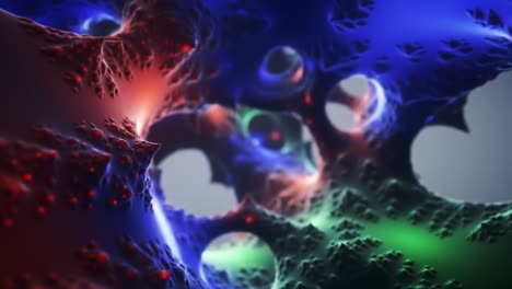 abstract fractal forms