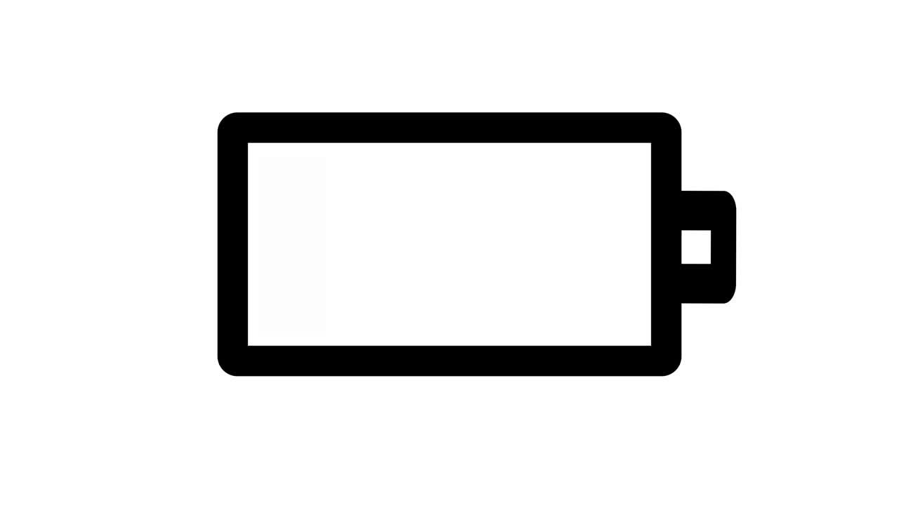 Animazione icona batteria