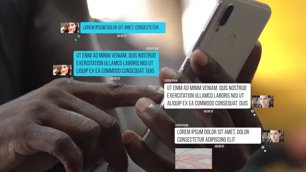 Person using a smartphone and holding a coffee cup.