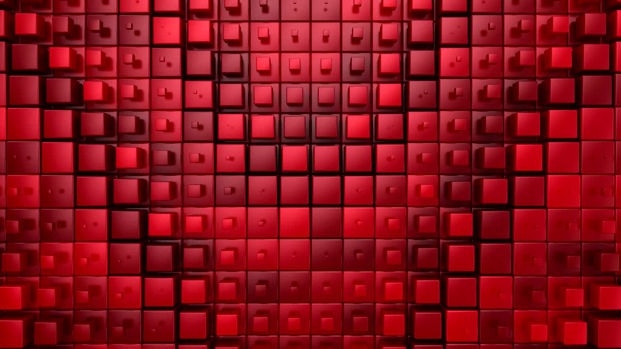 las cajas forman una onda