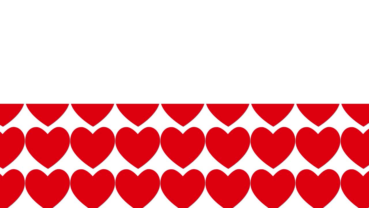 animación de fondo con marca de corazón gráficos de movimiento