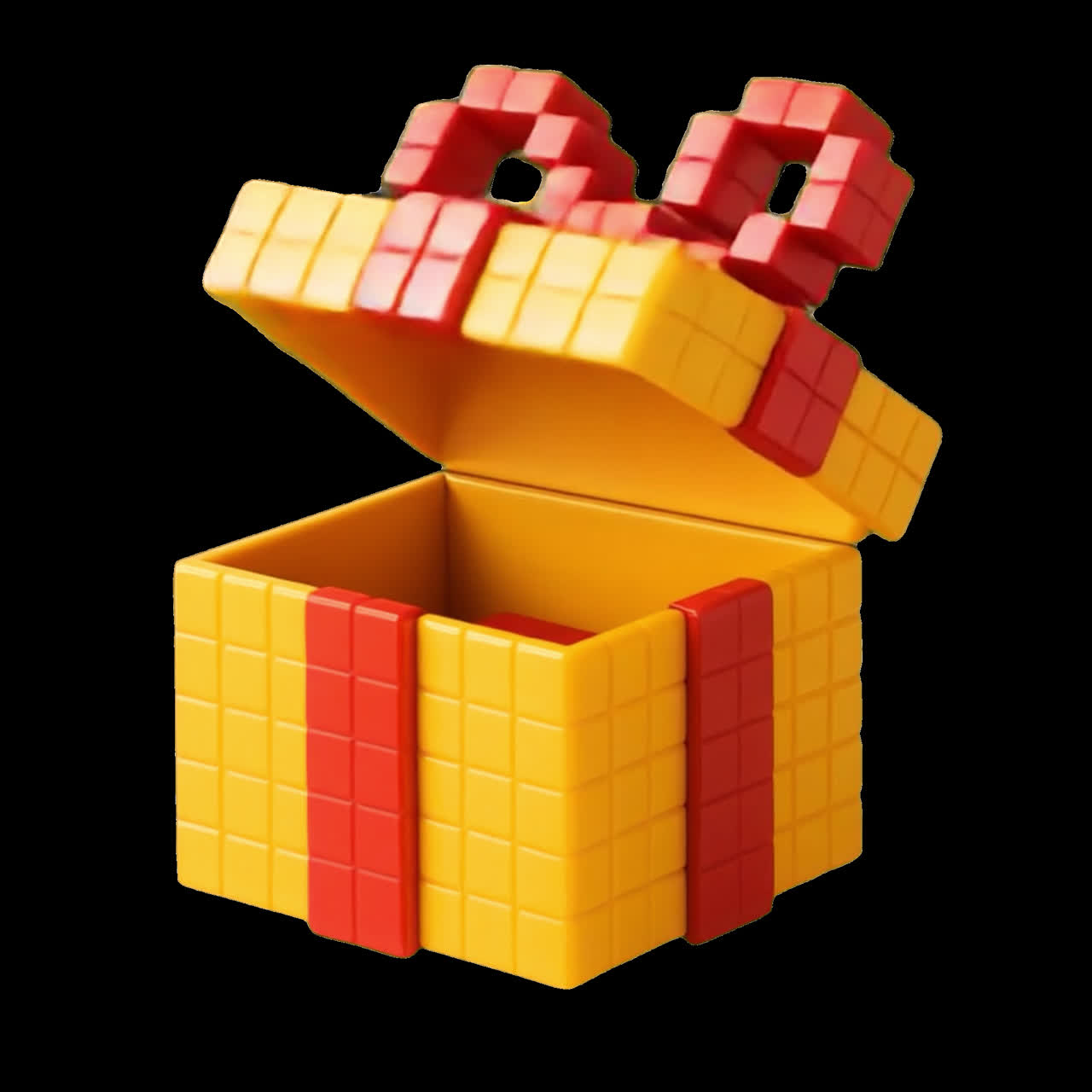 Pixelated Gift Box