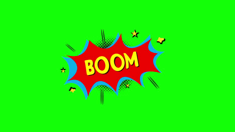 cartoon-boom-Comic-Bubble-speech-loop-Animation-video-transparent-background-with-alpha-channel.