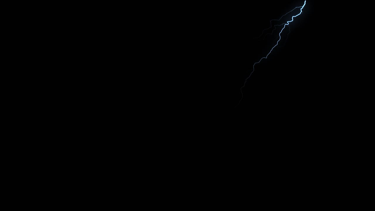 4k lightning strikes on night dark sky summer stormy sky with lightning flashing thunder