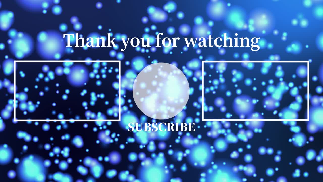 플로팅 포인트 엔드 카드 엔딩 스크린 모션 그래픽