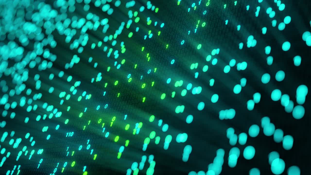 flujo de datos futurista, flujo digital. patrón dinámico con rayos de energía y luz. transferencia de datos. concepto de información. fondo tecnológico.