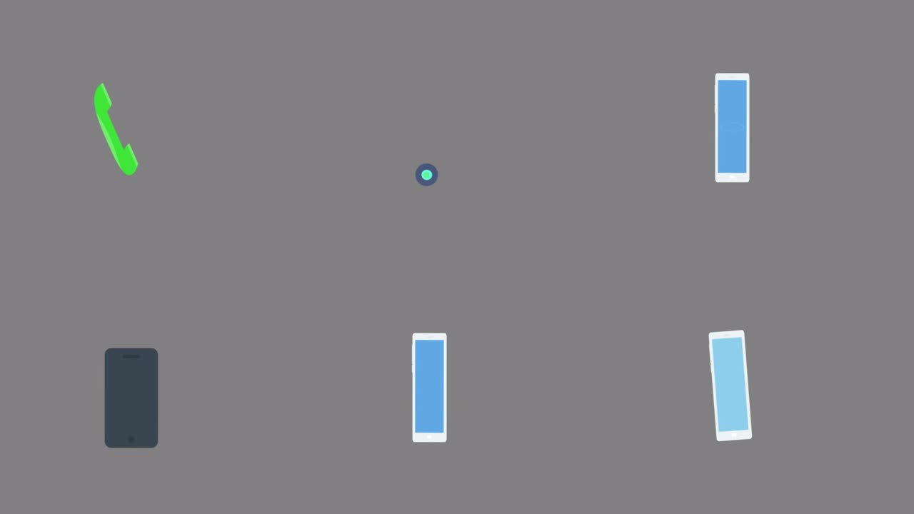 프 아이콘 애니메이션: 웹 검색 엔진 아이콘 세트 애니메이션과 알파 채널