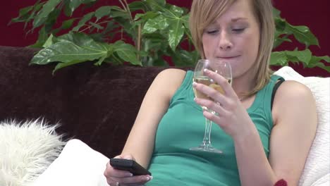 Woman-relaxing-with-a-Glass-of-Wine