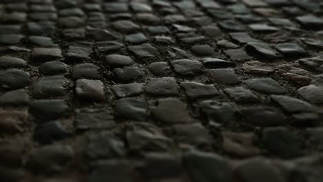 stone blocks in the walkway