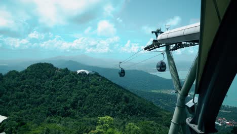 langkawi cable car  and sky bridge  malaysia