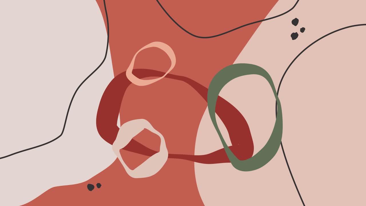 fondo de bucle verde abstracto mínimo