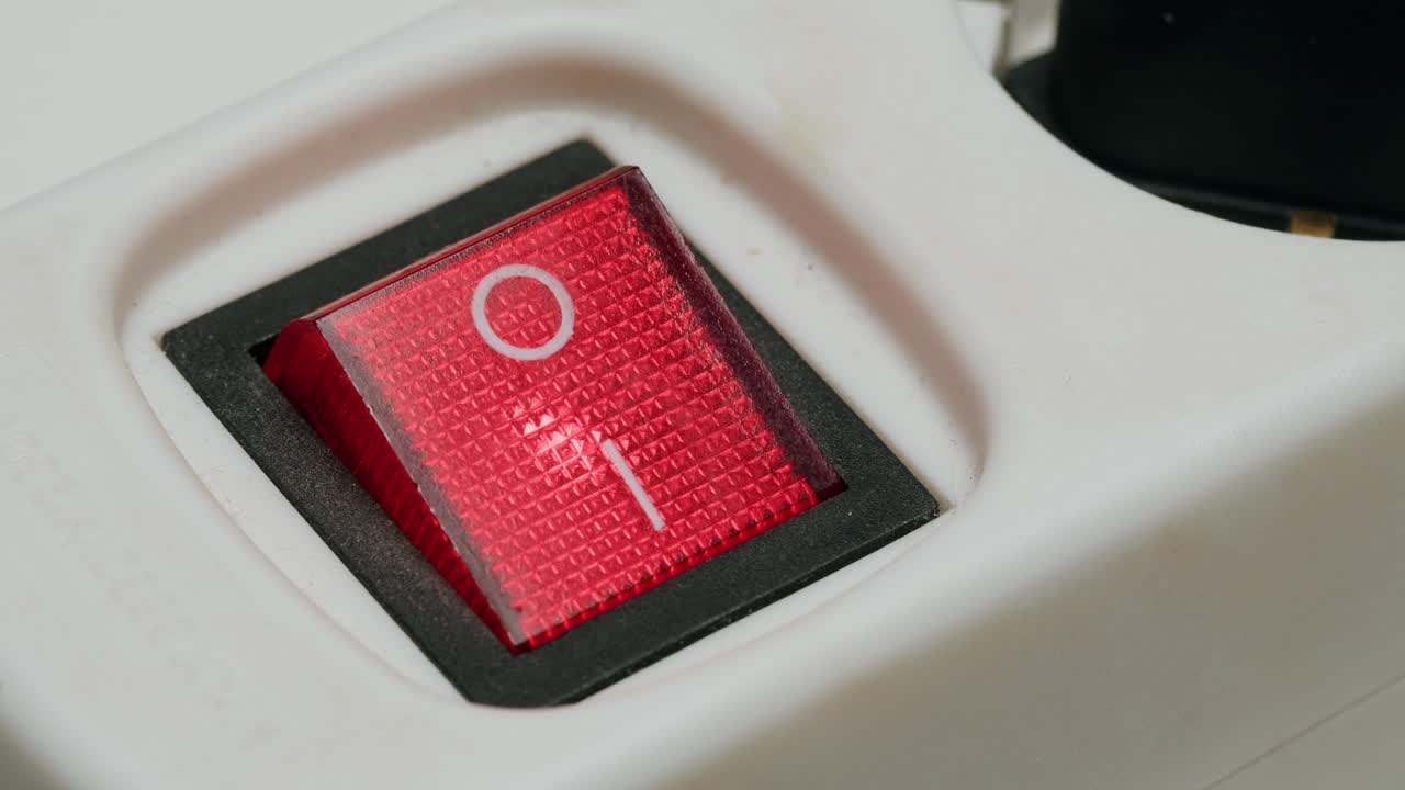 Turning on a Power Strip