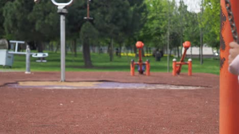 park with exercise equipment