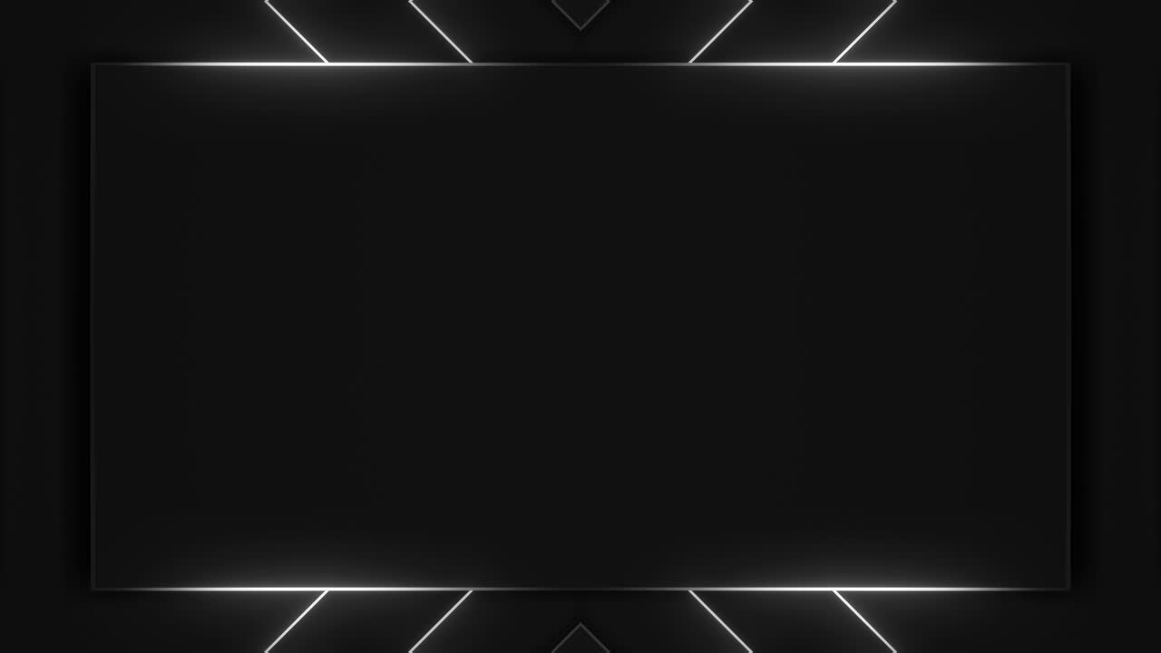 Abstract Black Frame