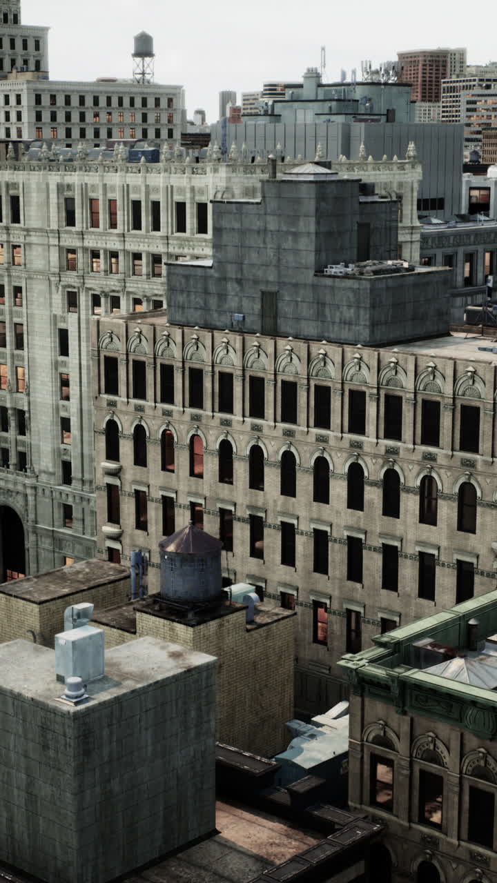 도시 풍경 공중 사진