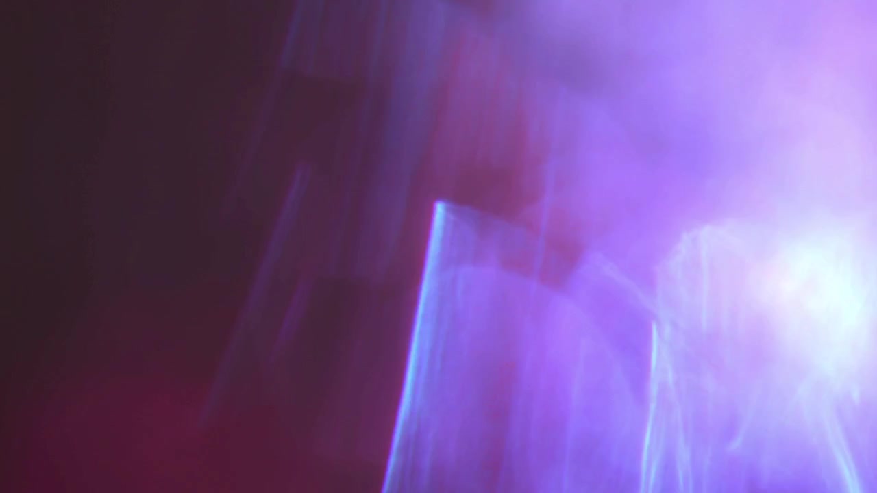 Abstract Light Leaks and Lens Flares in Purple and Pink Tones