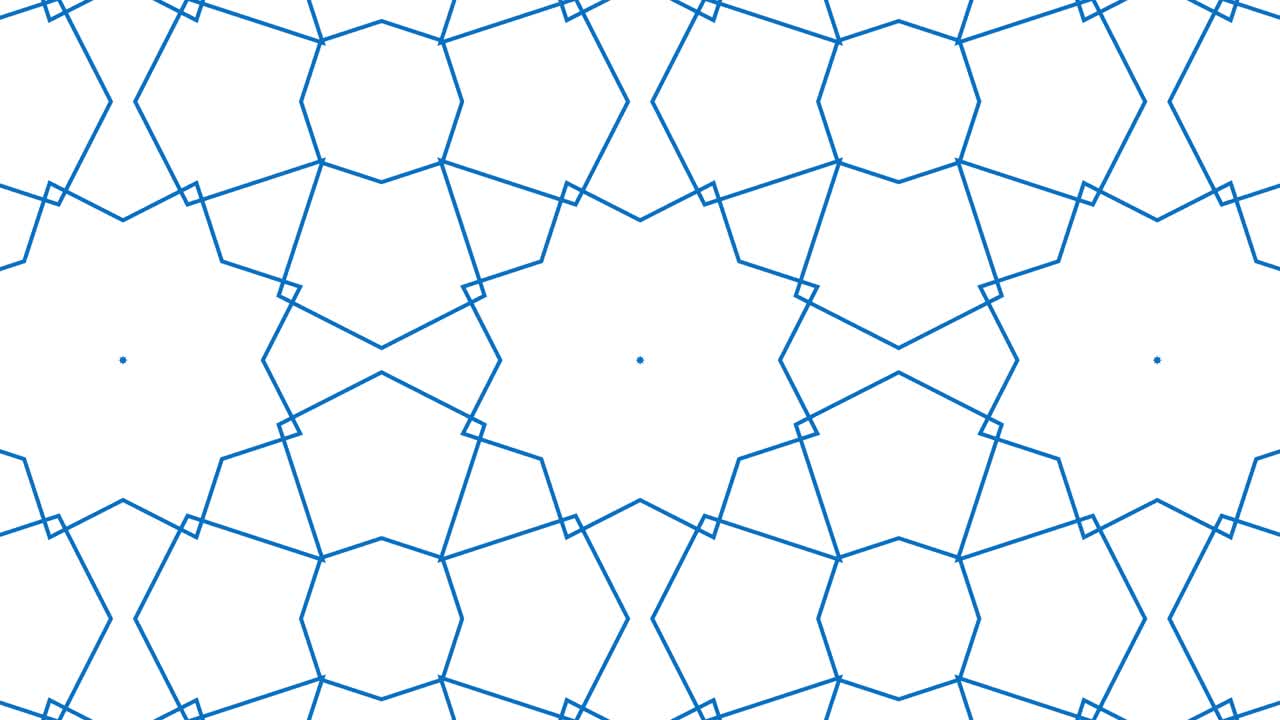 기하학적 패턴 백색 배경 애니메이션 모션 그래픽