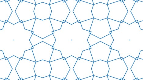 기하학적 패턴 백색 배경 애니메이션 모션 그래픽