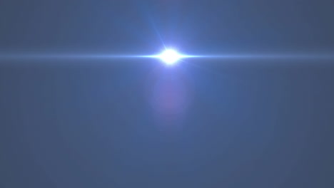 digital animation of spot of light moving against blue background