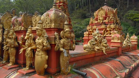 ornate hindu temple architecture in sri lanka