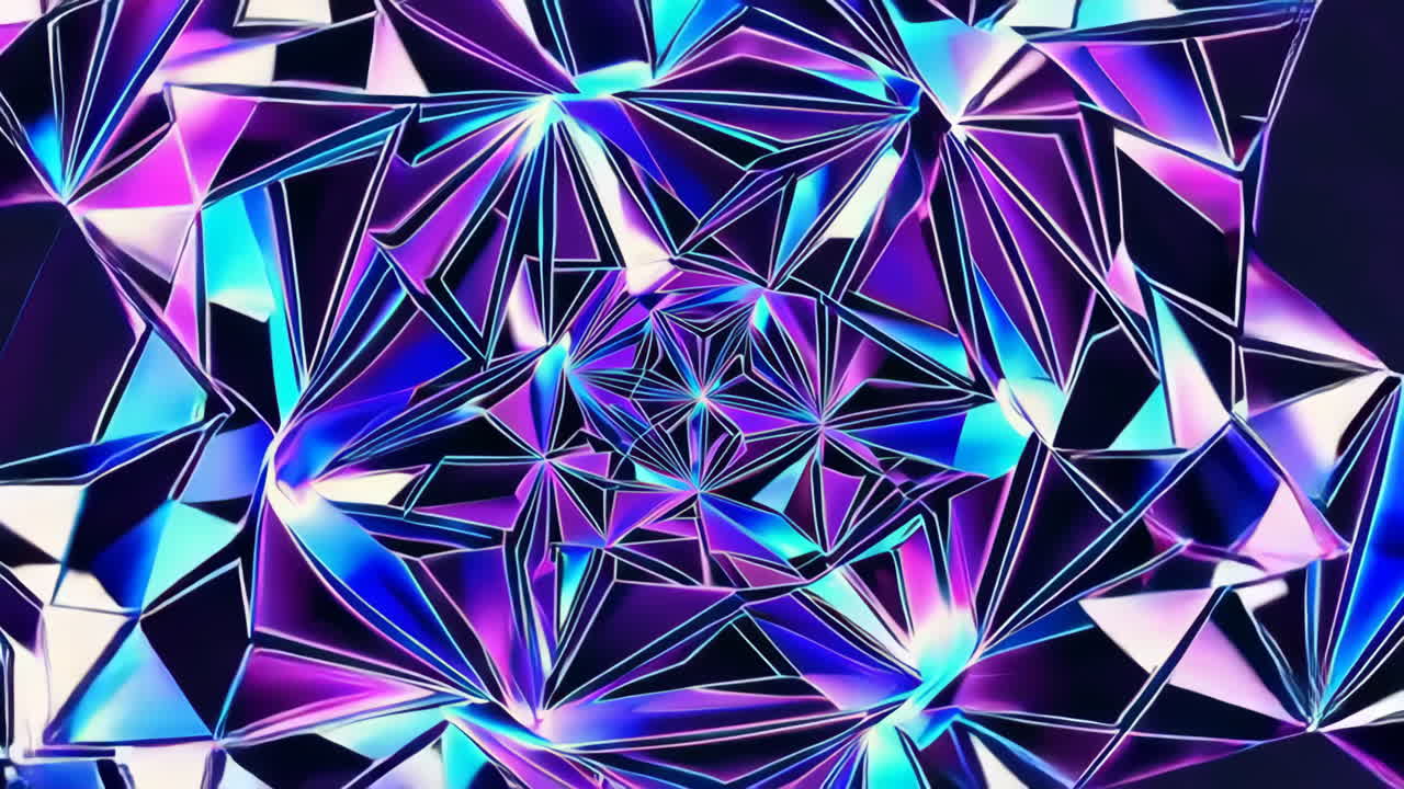 patrón de cristal geométrico abstracto