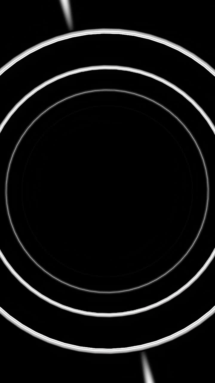 patrón circular abstracto en blanco y negro