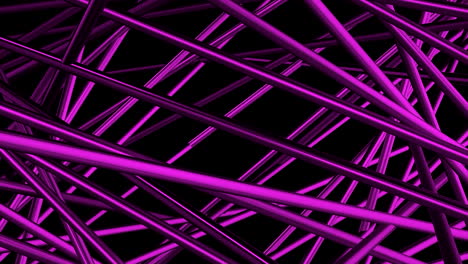 linee metalliche viola astratte