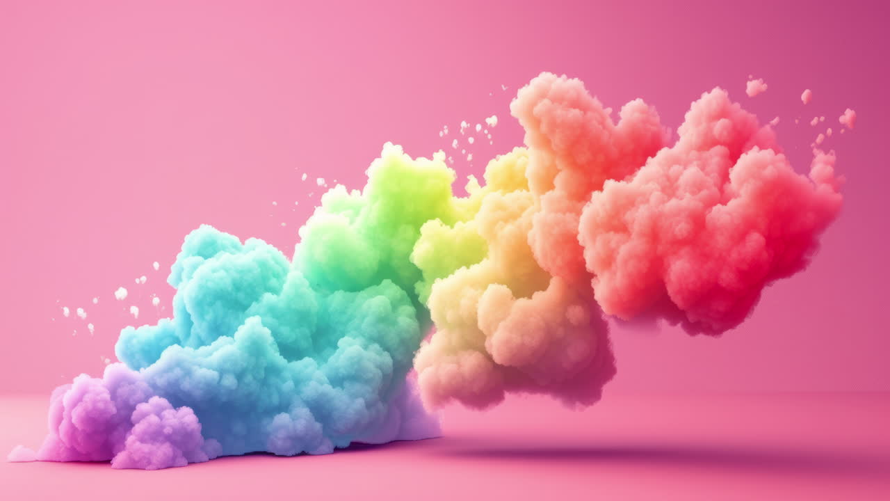 추상적인 구름 ai