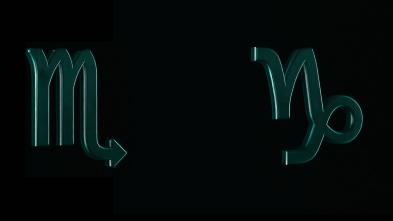 signos del zodiaco escorpión y capricornio