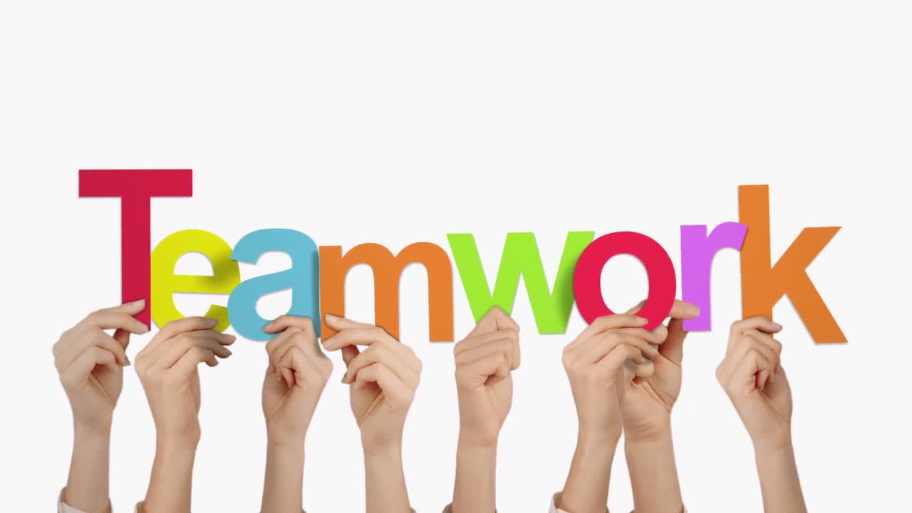 팀워크를 지 ⁇ 하는 손