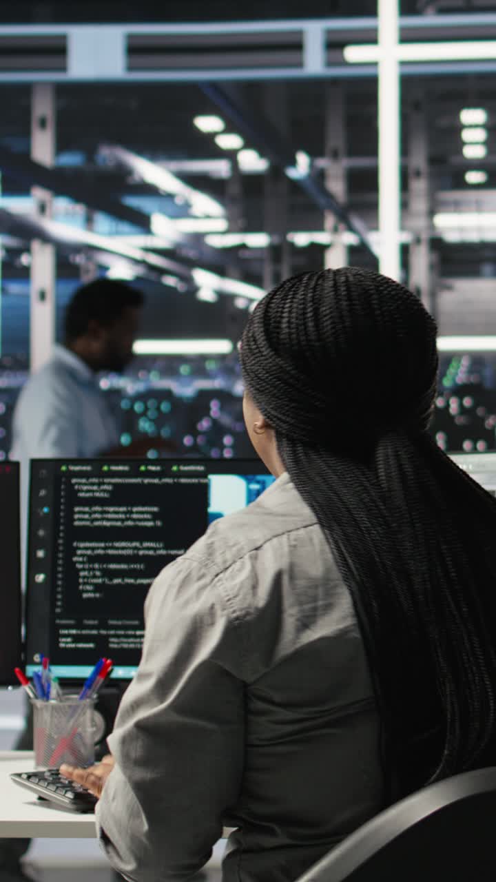 Vertical Video Technicians In Ai Server Hub Collaborate To Protect Against Data Theft