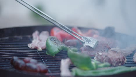 delicious outdoor barbecue