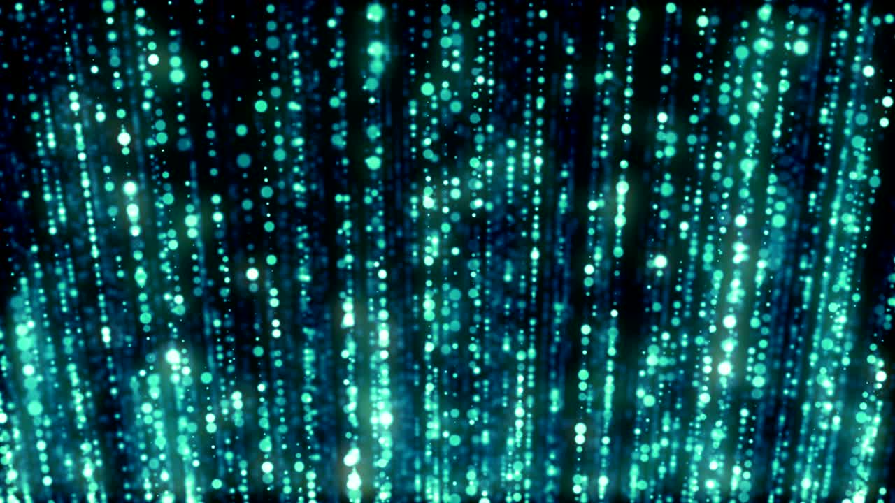 입자 먼지 추상적인 빛 보케 모션 제목 영화적 배경 루프