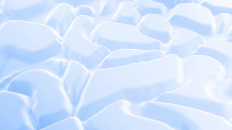 estilo azul blanco creativo abstracto bajo fondo poli en 4k. patrón ondulado abstracto se mueve en la superficie en bucle. animación suave sin costuras suave. simple bg geométrico minimalista.