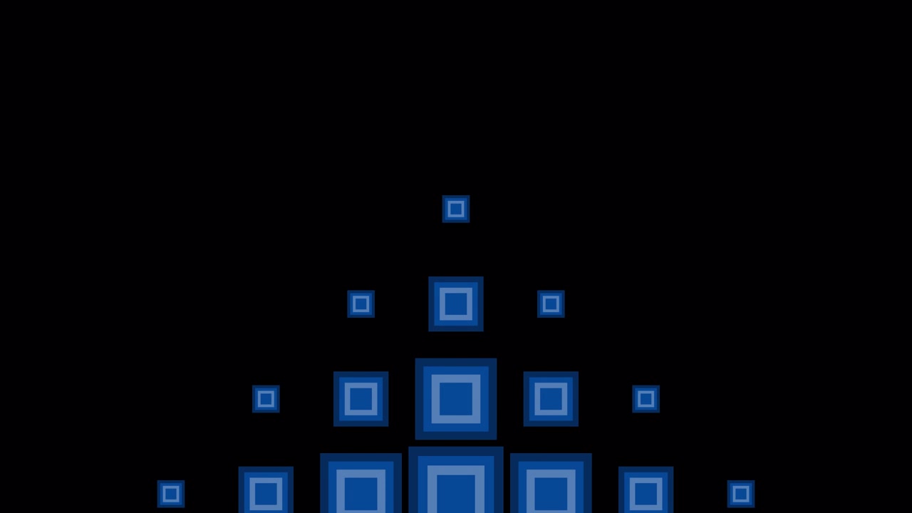Blue Square Pattern
