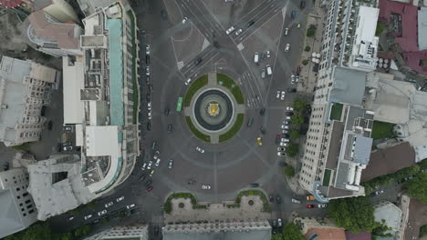 Todavía-Tiro-Abajo-De-La-Plaza-De-La-Libertad,-St