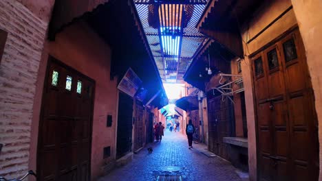 exploring the medina's narrow streets: a journey through morocco