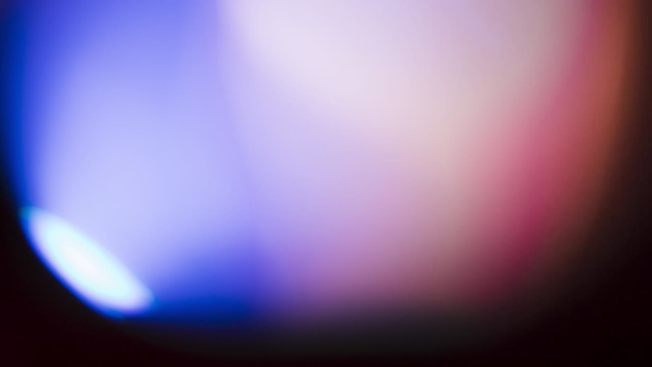 Abstrakte lyssløringer og linseflimmer
