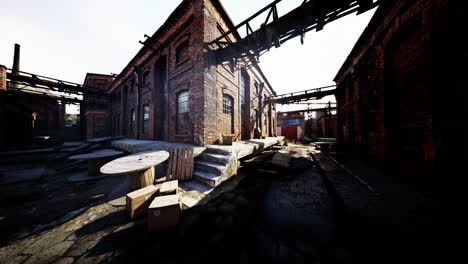 abandoned industrial complex