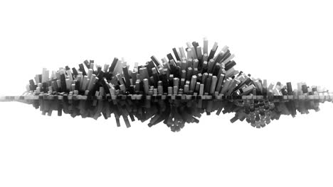 4k abstract cubic mesh.