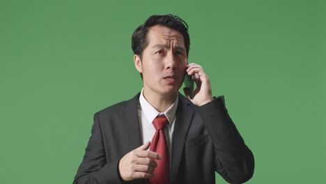 businessman on the phone