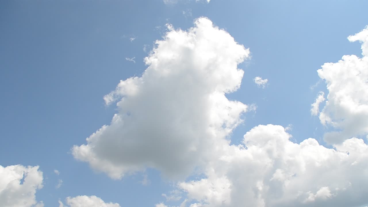 Blue sky with clouds