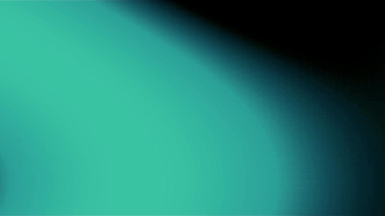 Abstract Teal Light Leak Transition Effect