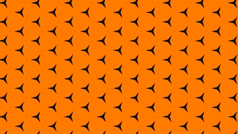 patrón de video gráfico 2d que se mueve hacia la parte inferior derecha con zoom, compuesto de diseños y formas con texturas multicolores.