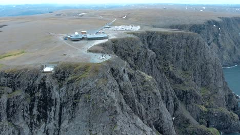 Cabo-Norte-(Nordkapp)-En-El-Norte-De-Noruega.