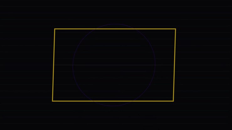Abstract Motion Graphics with Geometric Shapes and Lines